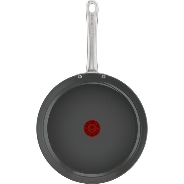 Tefal Renew+ C4240253, Στρογγυλό, Πολυχρηστικό τηγάνι, Γκρι, Κεραμικό, Αλουμίνιο, 1.27 L
