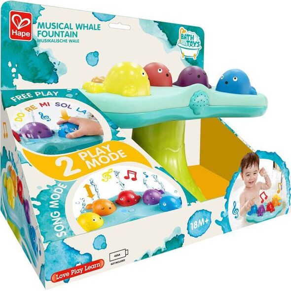 Hape HAPE Musical Whale Fountain, E0218