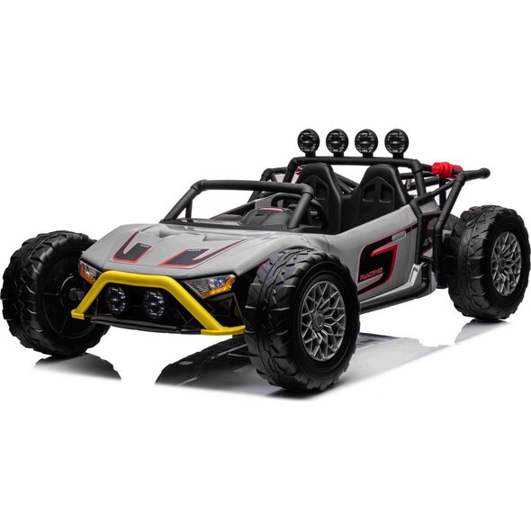 4M Auto na akumulator Pojazd Buggy Racing 5 Szary 24V