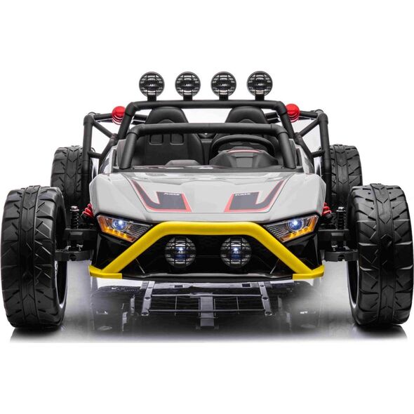 4M Auto na akumulator Pojazd Buggy Racing 5 Szary 24V