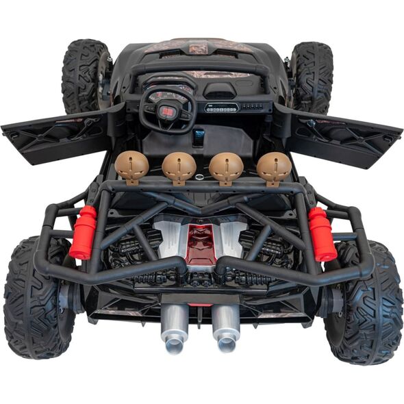 4M Auto na akumulator Pojazd Buggy Racing 5 Czarny 24V