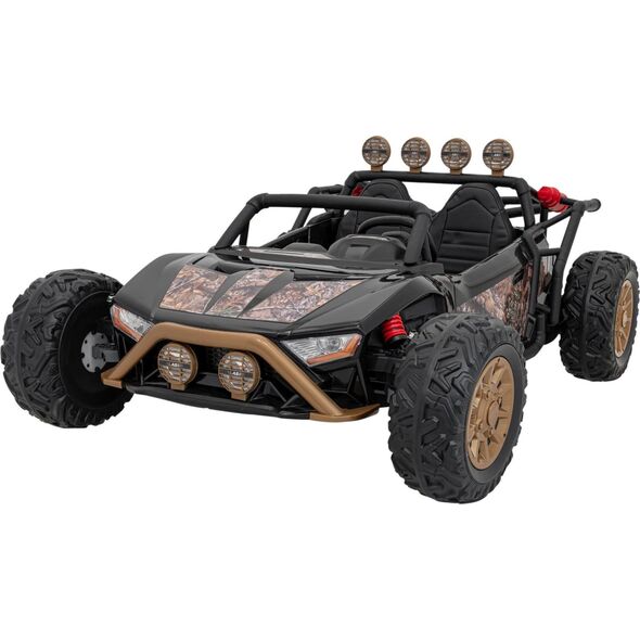 4M Auto na akumulator Pojazd Buggy Racing 5 Czarny 24V