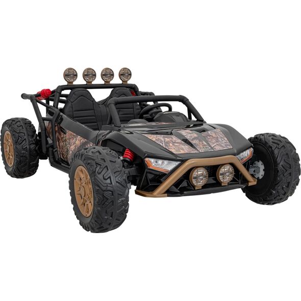 4M Auto na akumulator Pojazd Buggy Racing 5 Czarny 24V