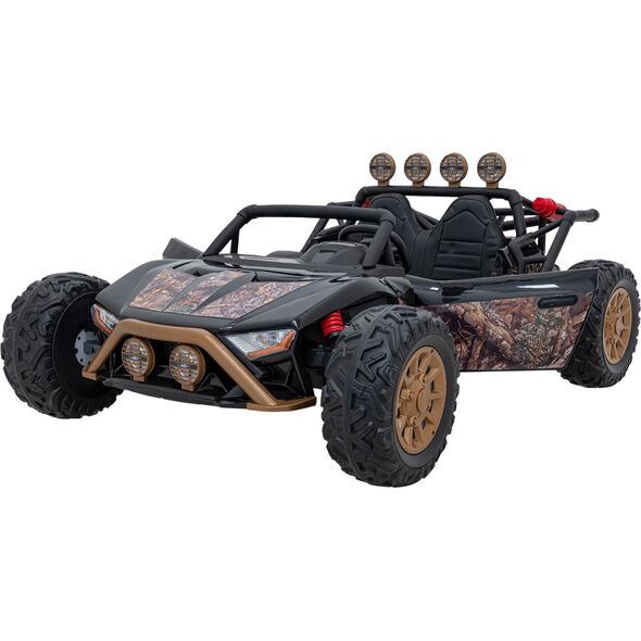 4M Auto na akumulator Pojazd Buggy Racing 5 Czarny 24V