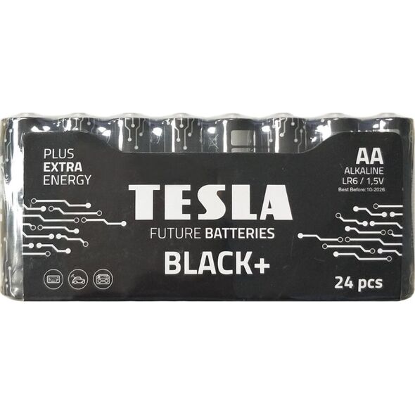 Tesla BATERIA ALKALICZNA TESLA BLACK+ LR06 1.5V 24 SZTUKI