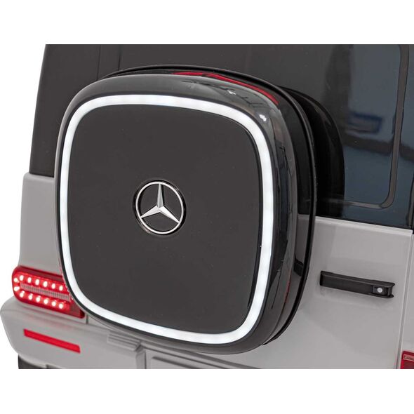 Mercedes Pojazd Mercedes Benz EQG Srebrny