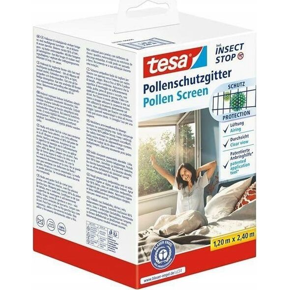 Tesa tesa Pollenschutz-Gitter 1.2m x 2.4m anthrazit