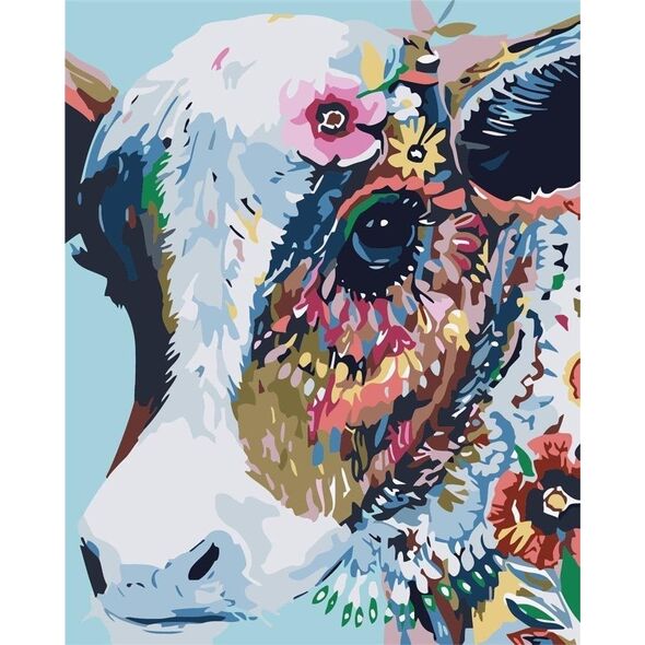 Norimpex Malowanie po numerach - Krowa 40x50cm