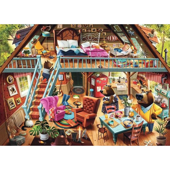 Ravensburger Puzzle 1000 Porwanie Złotowłosej