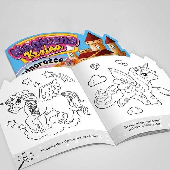 Martel Magiczna kraina. Jednorożce z naklejkami