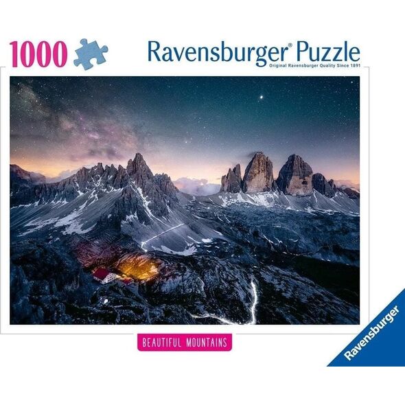 Ravensburger Puzzle 1000 Tre Cime, Dolomity