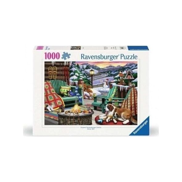 Ravensburger Puzzle 1000 Zimowy odpoczynek
