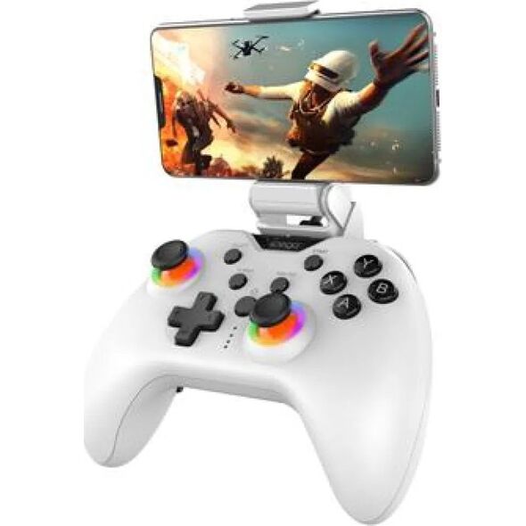 iPega PG-9111B Bluetooth RGB Gamepad για Android / iO / PS3 / PS4 / PC / N-Switch με Βάση Κινητού