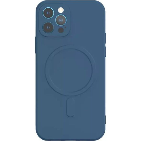 Θήκη Σιλικόνης Mocco MagSilicone Soft Back για Apple iPhone 14 Plus Μπλε