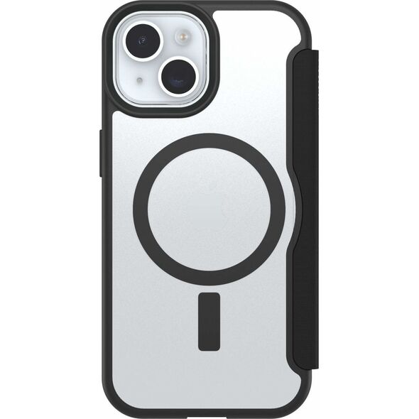 OtterBox React Folio MagSafe iPhone 16e/15/14/13 clear/black