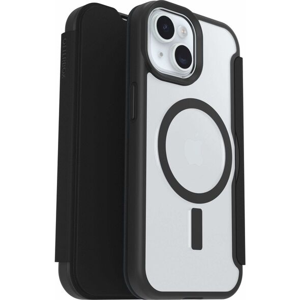 OtterBox React Folio MagSafe iPhone 16e/15/14/13 clear/black