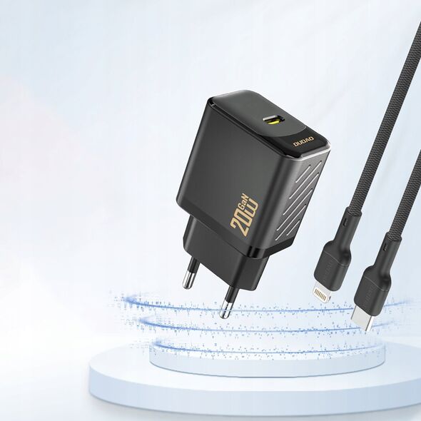 Φορτιστής Dudao A26 PD20W GaN USB-C - μαύρη