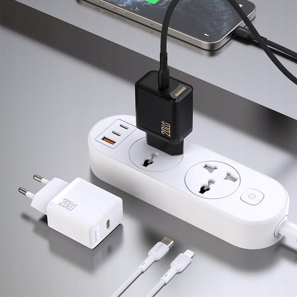 Φορτιστής Dudao A26 PD20W GaN USB-C - μαύρη