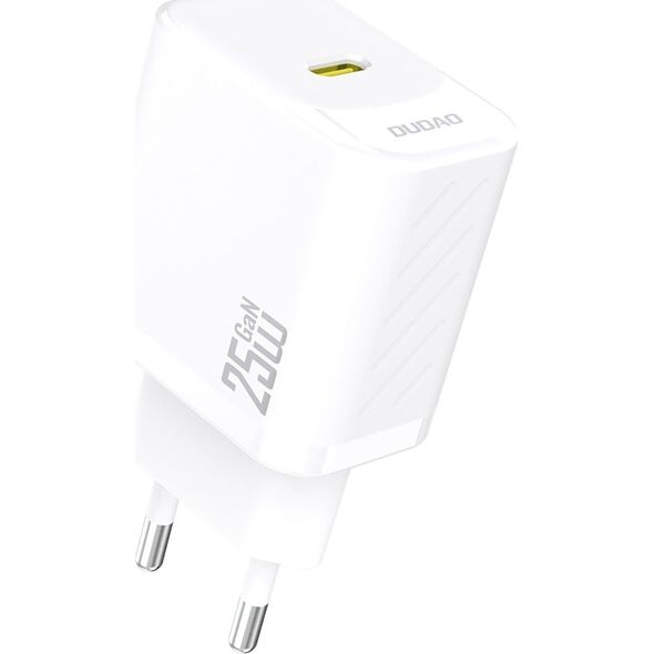 Φορτιστής τοίχου Dudao A27 25W GaN USB-C - λευκός