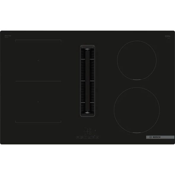 Επαγωγική εστία Bosch Serie 4 PVS811B16E Μαύρη Ενσωματωμένη 80 cm με 4 ζώνες