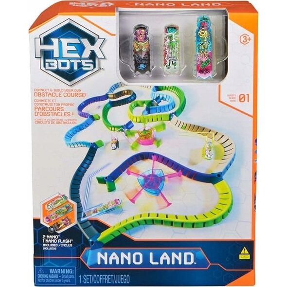 HEX BOTS playset Nano Land