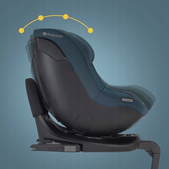 KINDERKRAFT κάθισμα αυτοκινήτου I-GUARD PRO I-SIZE, γραφίτης μαύρο