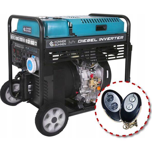 ΓΕΝΝΗΤΡΙΑ INVERTER ΠΕΤΡΕΛΑΙΟΥ KS 9500iDE ATSR 10kW 230V