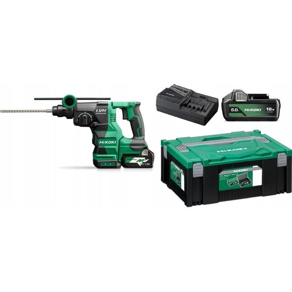HIKOKI. ΠΕΡΙΣΤΡΟΦΙΚΟ ΣΦΥΡΙ 18V DH1826DAWPZ 3.2J 2x5.0Ah BL HITSYSTEM