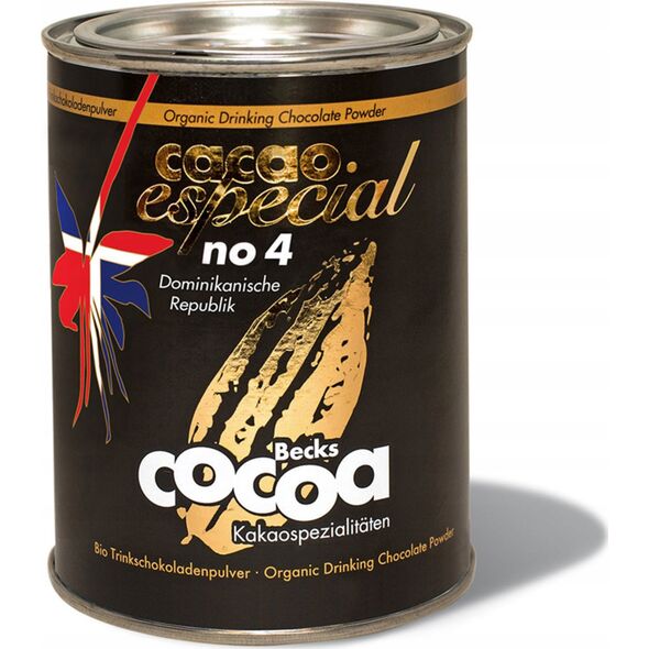 Βιολογικό κακάο BECKS COCOA Especial No. 4 Δομινικανή Δημοκρατία, 250 g