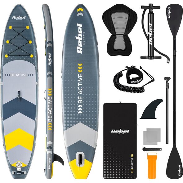 Rebel Deska SUP REBEL ACTIVE z siedziskiem 350x81x15, zestaw RBA4501