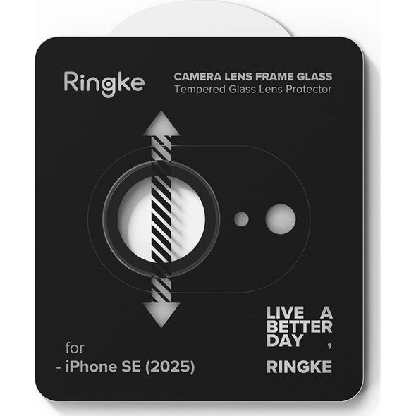 ΠΡΟΣΤΑΤΕΥΤΙΚΟ ΚΑΜΕΡΑΣ RINGKE CAMERA FRAME PROTECTOR 2-PACK IPHONE 16E BLACK