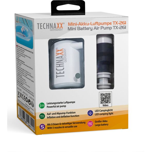 Mini αντλία αέρα Technaxx TX-261