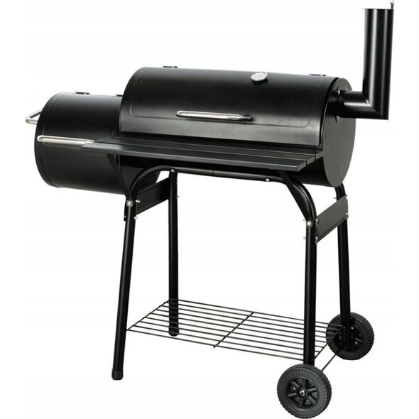 Master Grill & Party MG507 Grill z wędzarnią węglowy 40 cm x 36 cm