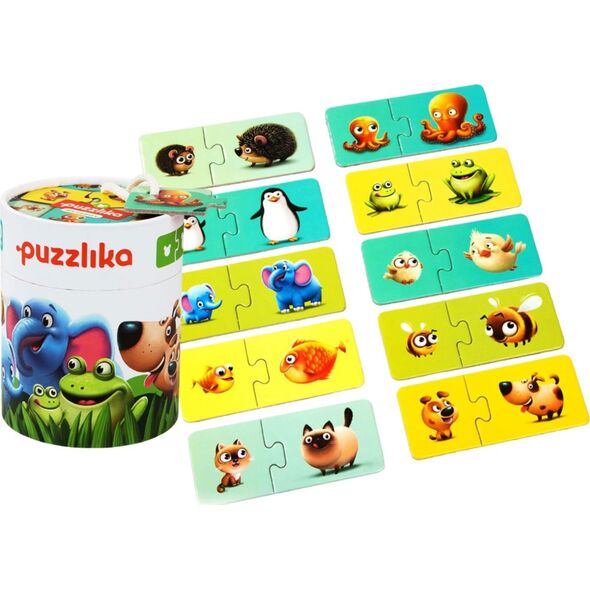 Cubika PUZZLE MOJA RODZINA 20 ELEMENTÓW PARY RODZICE DZIECI UKŁADANKA KARTONOWA
