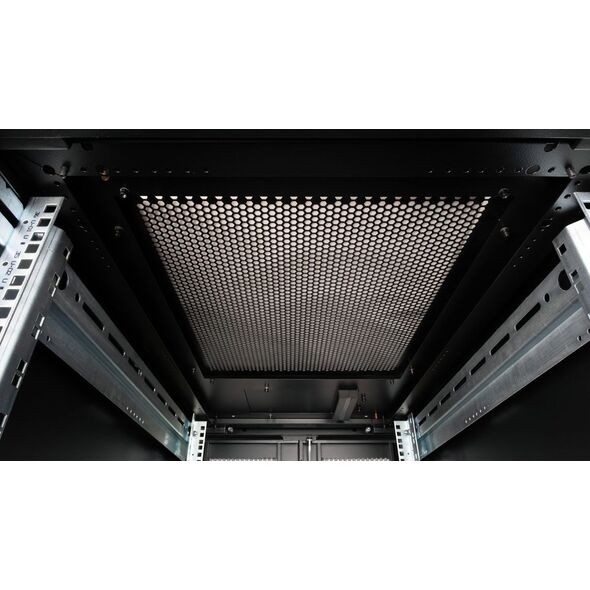 Roline ROLINE Serverschrank 48,26cm 19Zoll 36 HE 600x1000 BxT schwarz Plexiglas
