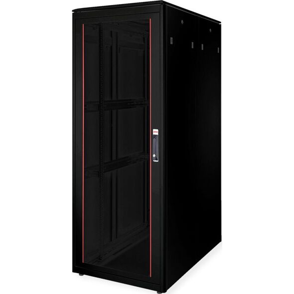 Szafa Roline ROLINE Netzwerkschrank Pro 48,26cm 19Zoll 42 HE 800x1200 BxT Glast�r schwarz