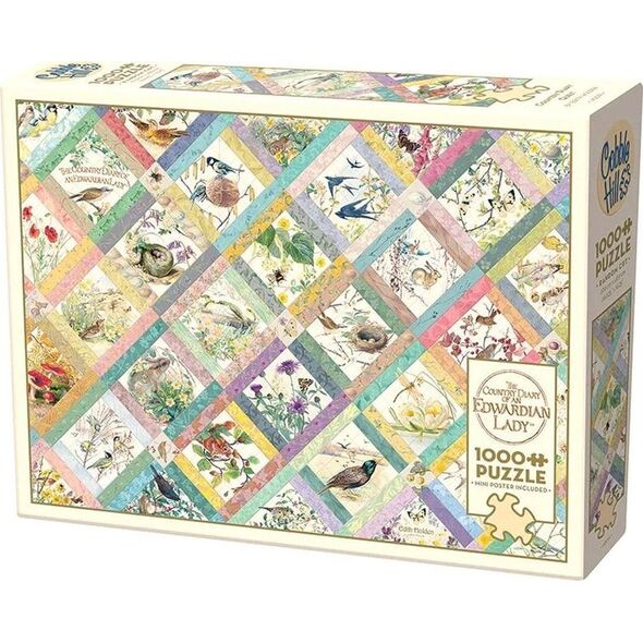 Puzzle 1000 Patchworkowy ekosystem G3