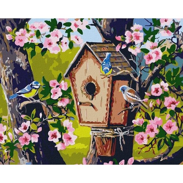 Malowanie po numerach - Parapetówka 40x50cm