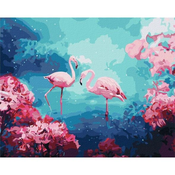 Malowanie po numerach - Magiczne jezioro 40x50cm