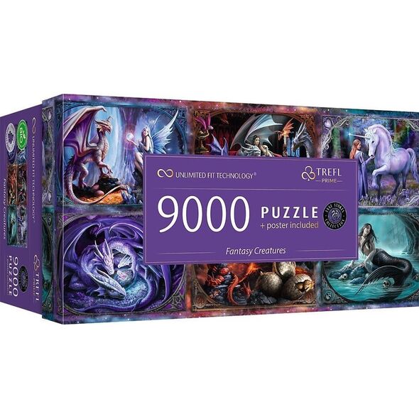 Trefl Puzzle Prime Fantasy Creatures 9000 elementow (81034)