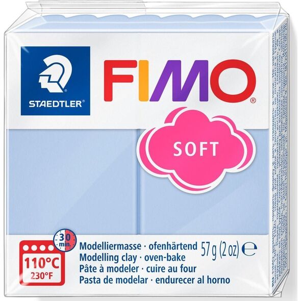Fimo soft masa termoutwardzalna 57 g spokojny błękit Staedtler