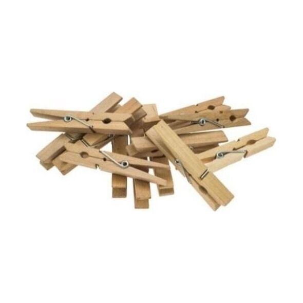 Klamerki 4,5cm 20szt EDUKAMP