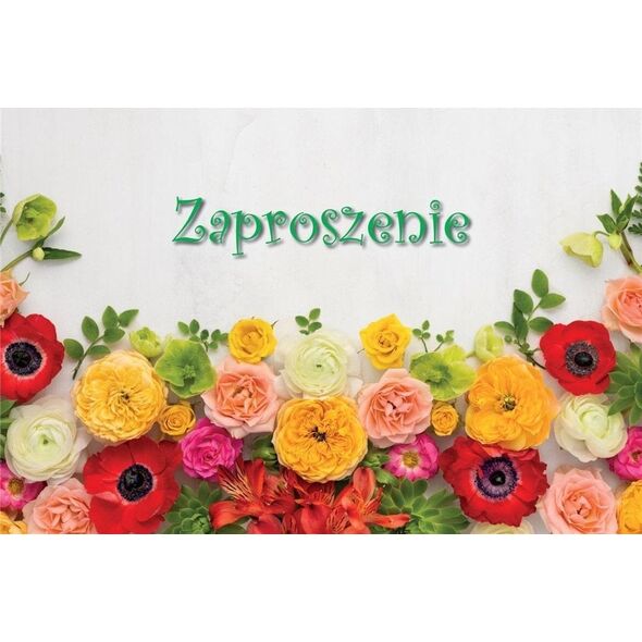Zaproszenie Uniwersalne (10szt) EDUKAMP