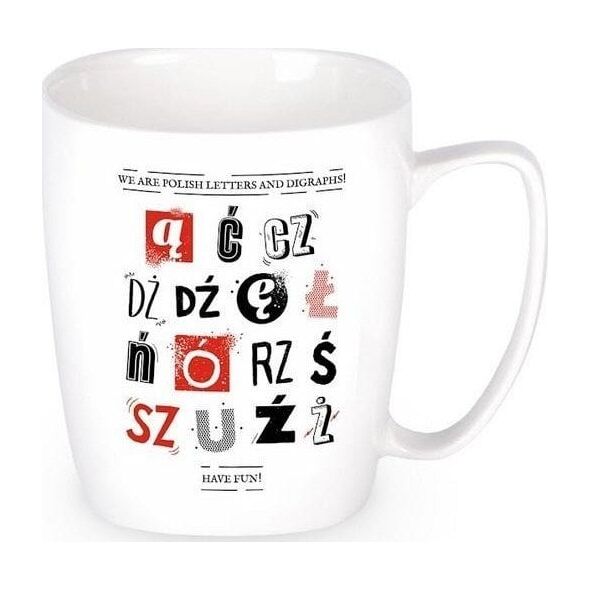Kubek polskie literki/ polish letters EDUKAMP