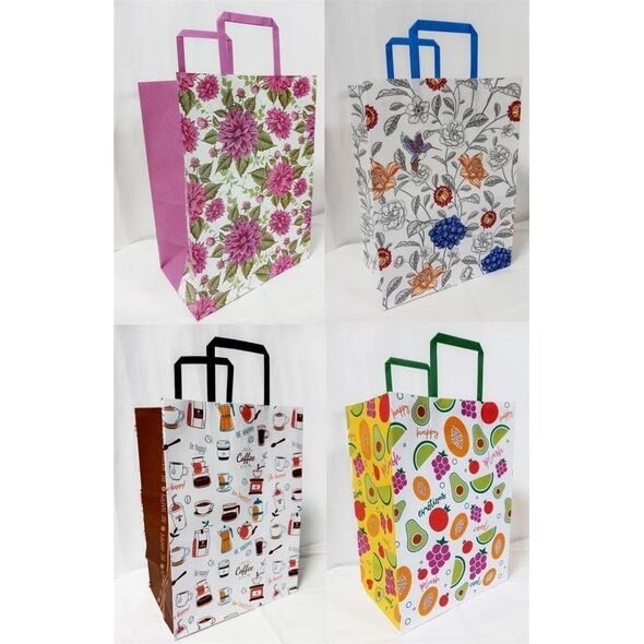 Torebka biała KRAFT 250x345x150 EDUKAMP
