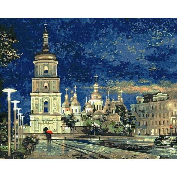 Malowanie po numerach - Plac Sofijski 40x50cm EDUKAMP