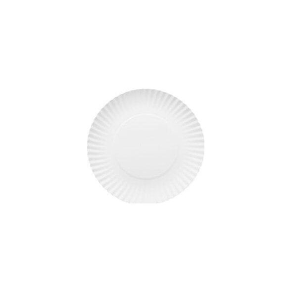Talerze papierowe 18cm 100szt EDUKAMP