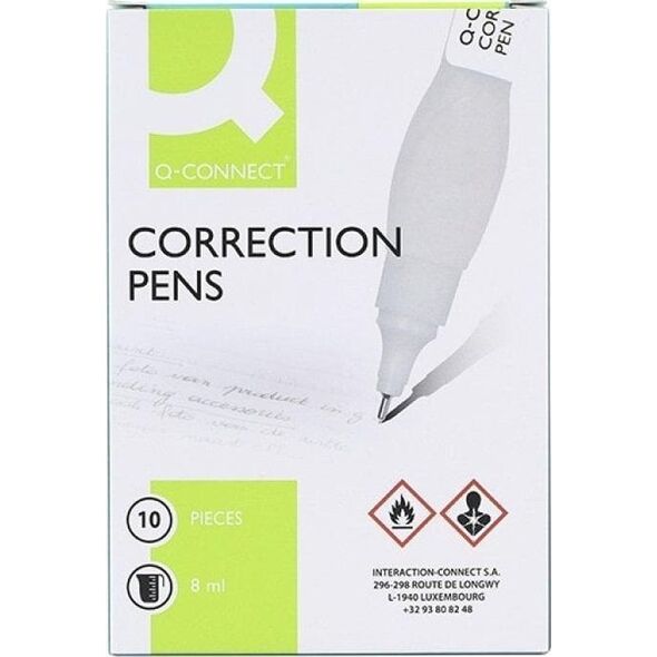 Korektor w piórze 8ml (10szt) EDUKAMP