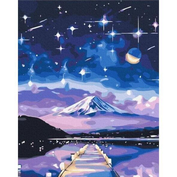 Malowanie po numerach - Gwiaździsta noc 40x50cm EDUKAMP