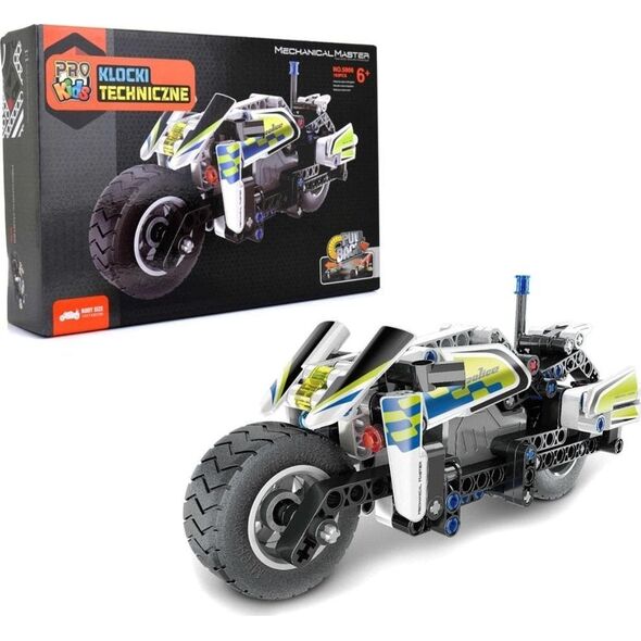 Klocki techniczne Pro Kids Motor ścigacz EDUKAMP